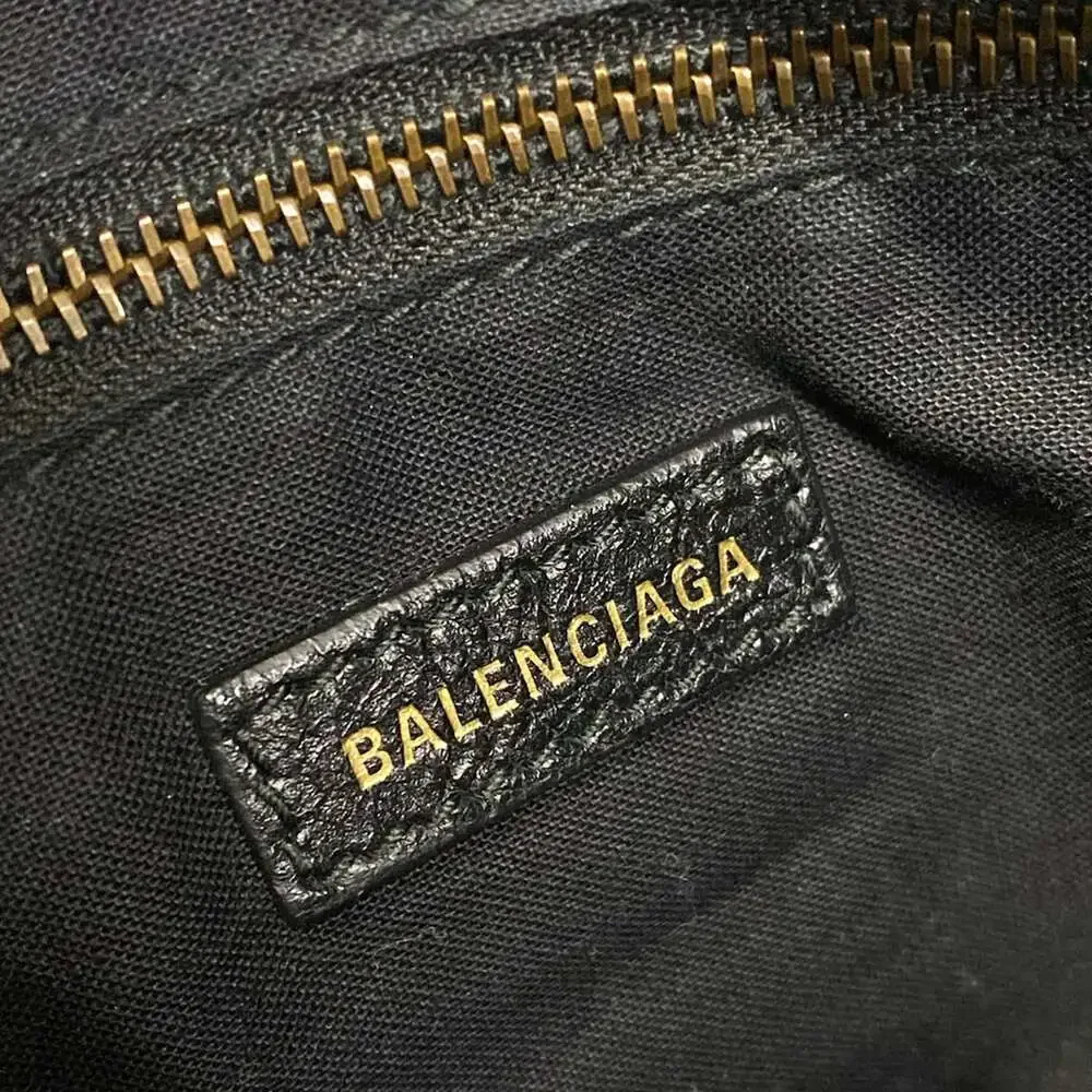 Balenciaga Graphic Classic City S Handbag 431621 Black White